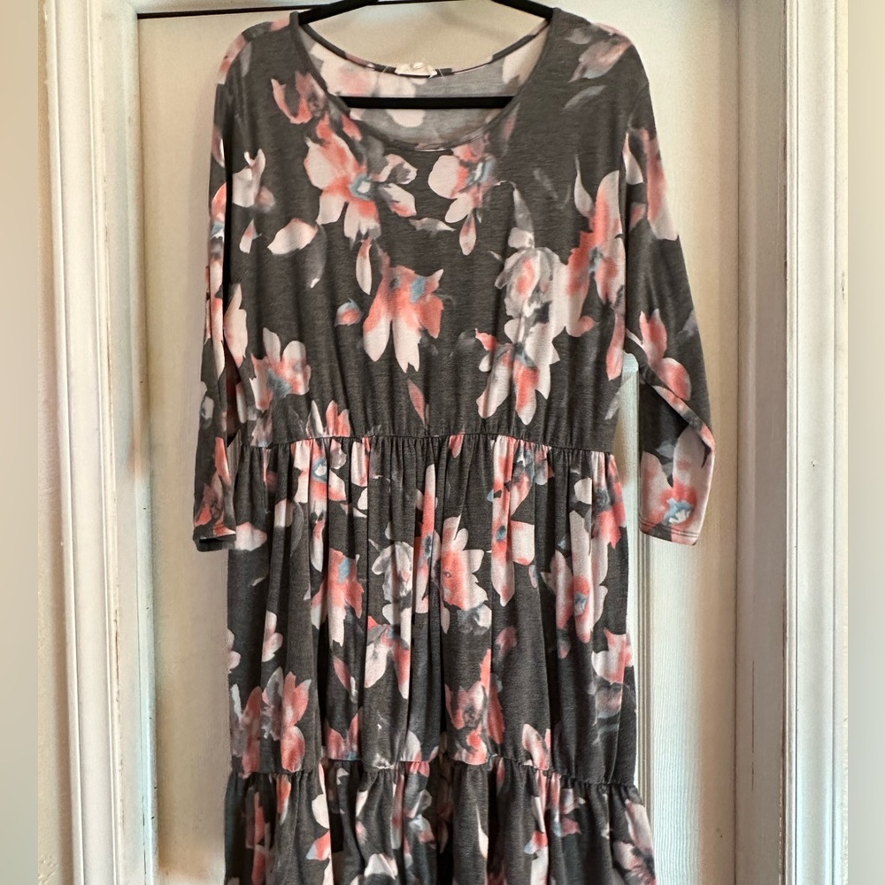 Boutique Floral Dress - 3XL
